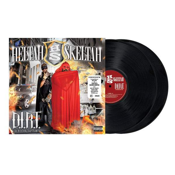 Heltah Skeltah - D.I.R.T. (Da Incredible Rap Team) (2xLP - Silver Vinyl -  Fat Beats Exclusive)