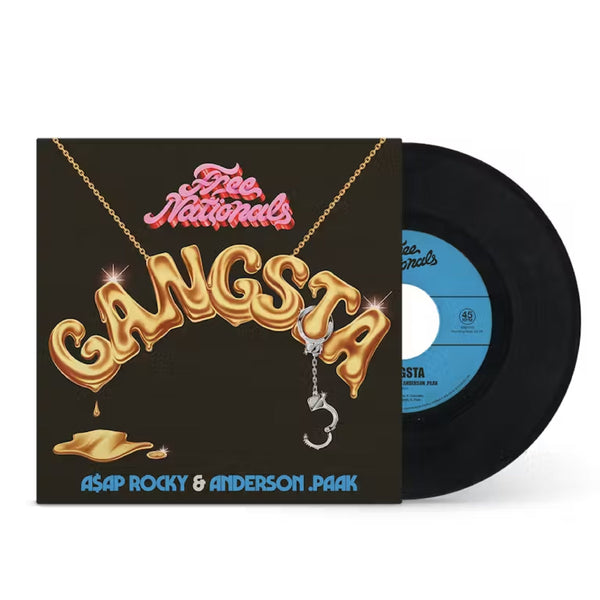 Free Nationals - Gangsta (feat. A$AP Rocky & Anderson .Paak) b/w Gangsta  (Instrumental) (7