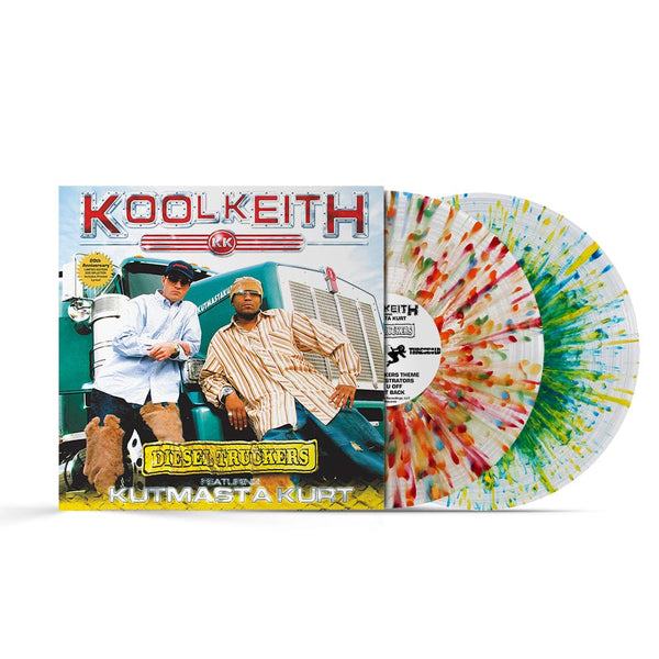 Kool Keith & Kutmasta Kurt - Diesel Truckers (20th Anniversary Edition)  (2xLP - Splatter Vinyl)