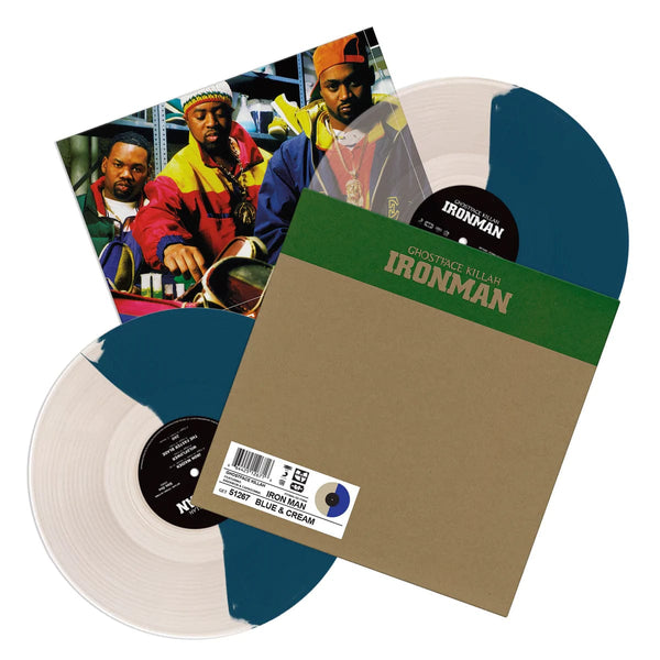 Ghostface Killah - Ironman 25th Anniversary Edition (2XLP - Blue and Cream  Colored Vinyl)