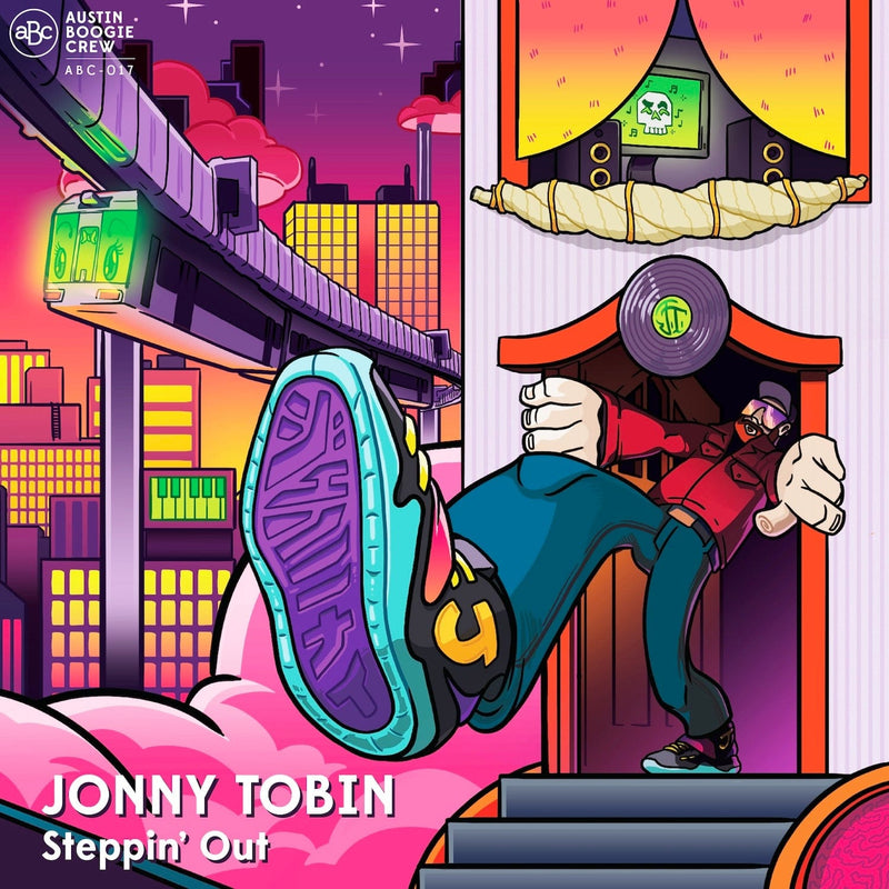 Jonny Tobin - Steppin' Out (LP) Austin Boogie Crew