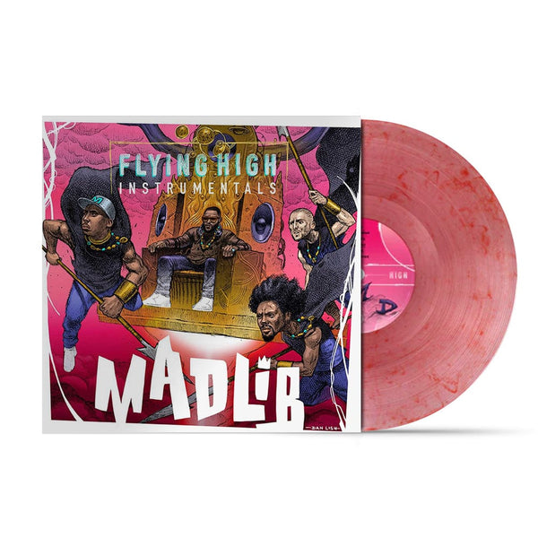 Madlib - Flying High Instrumentals (LP) LP - Red & Clear Marble Vinyl Bang Ya Head Entertainment