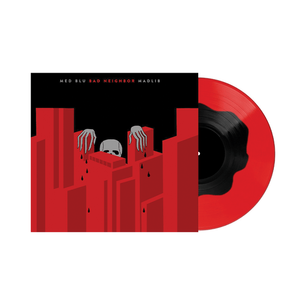 Med, Blu, & Madlib - Bad Neighbor (LP - Red & Black Vinyl) Bang Ya Head Entertainment