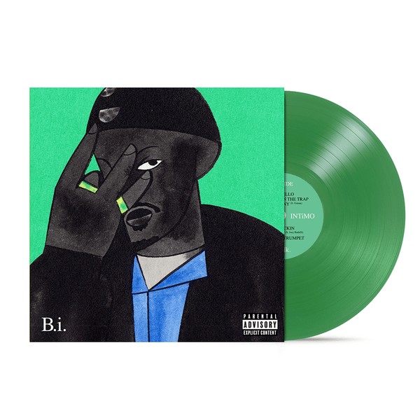 .idk. - BRAVADO INTiMO (LP - Clear Dark Green Vinyl - Fat Beats Exclusive, CD) LP - Clear Dark Green LP - Fat Beats Exclusive Clue No Clue