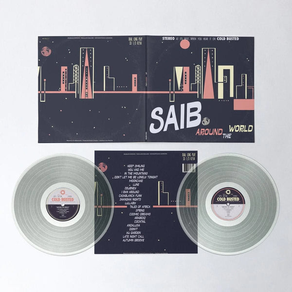 saib. - Around The World (2XLP - 180g Silver Vinyl, Cassette) Cold Busted