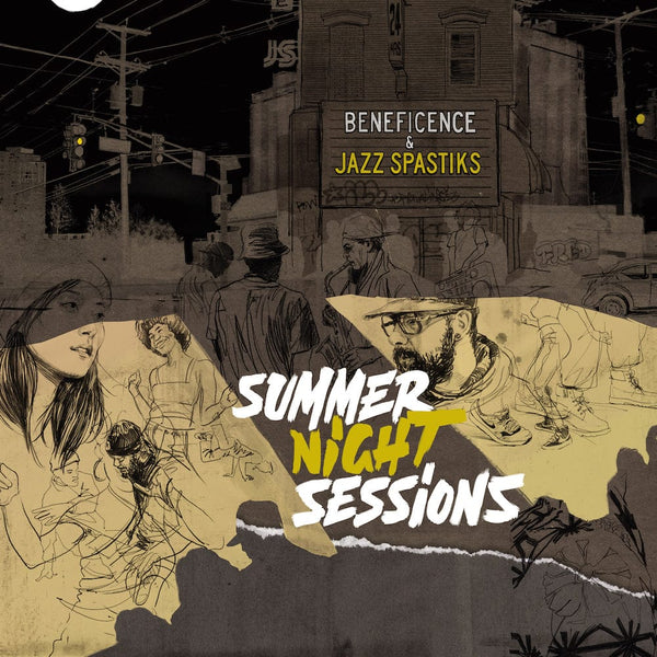 Beneficence & Jazz Spastiks - Summer Night Sessions (LP, CD)