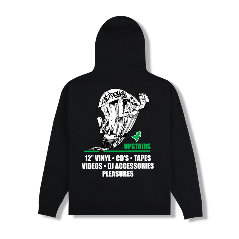 Pleasures x Fat Beats 30th Anniversary Hoodie Fat Beats