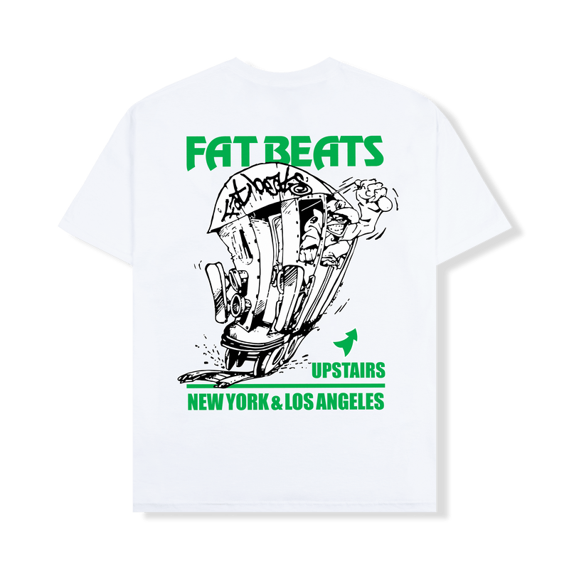 Pleasures x Fat Beats 30th Anniversary Tee Fat Beats