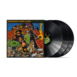 Organized Konfusion - Stress: The Extinction Agenda (30th Anniversary Deluxe Edition) (3xLP - Green and Black Splatter Vinyl Trifold - Fat Beats Exclusive) 3xLP - Black Vinyl Fat Beats Records