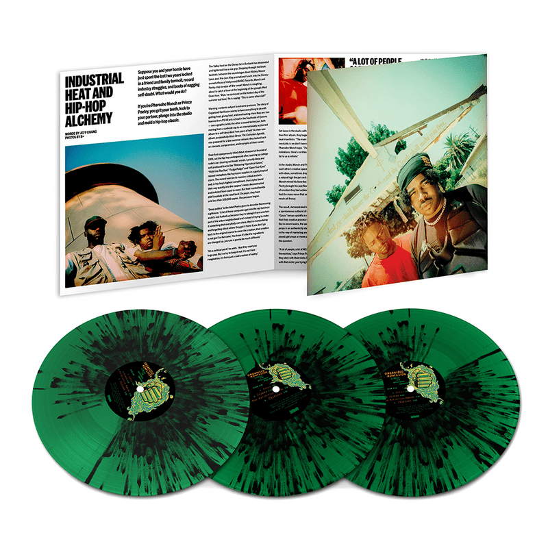 Organized Konfusion - Stress: The Extinction Agenda (30th Anniversary Deluxe Edition) (3xLP - Green and Black Splatter Vinyl Trifold - Fat Beats Exclusive) Fat Beats Records