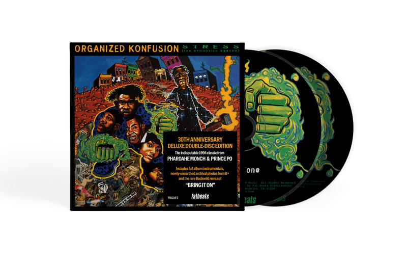 Organized Konfusion - Stress: The Extinction Agenda (30th Anniversary Deluxe Edition) (CD, Cassette) Fat Beats Records