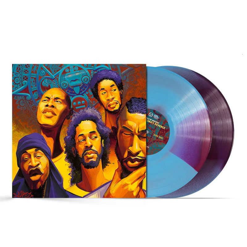 Souls of Mischief - Montezuma's Revenge (2XLP - Teal & Purple Colored Vinyl - Fat Beats Exclusive) 2XLP - Teal & Purple Colored Vinyl - Fat Beats Exclusive Hieroglyphics Imperium