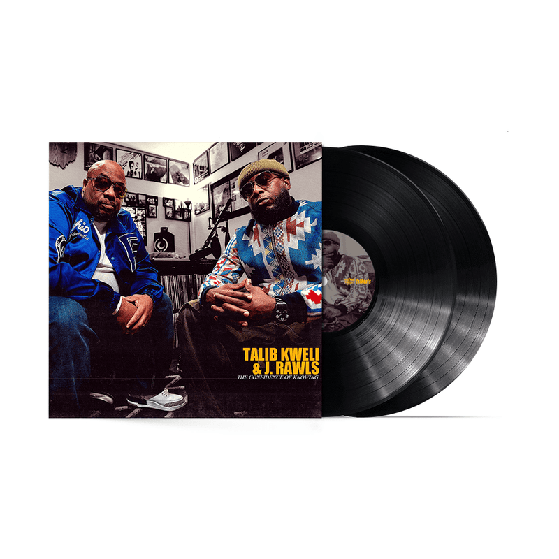 Talib Kweli & J. Rawls - The Confidence Of Knowing (2xLP - Cobalt Blue Vinyl - Fat Beats Exclusive) 2xLP - Black Vinyl Javotti Media