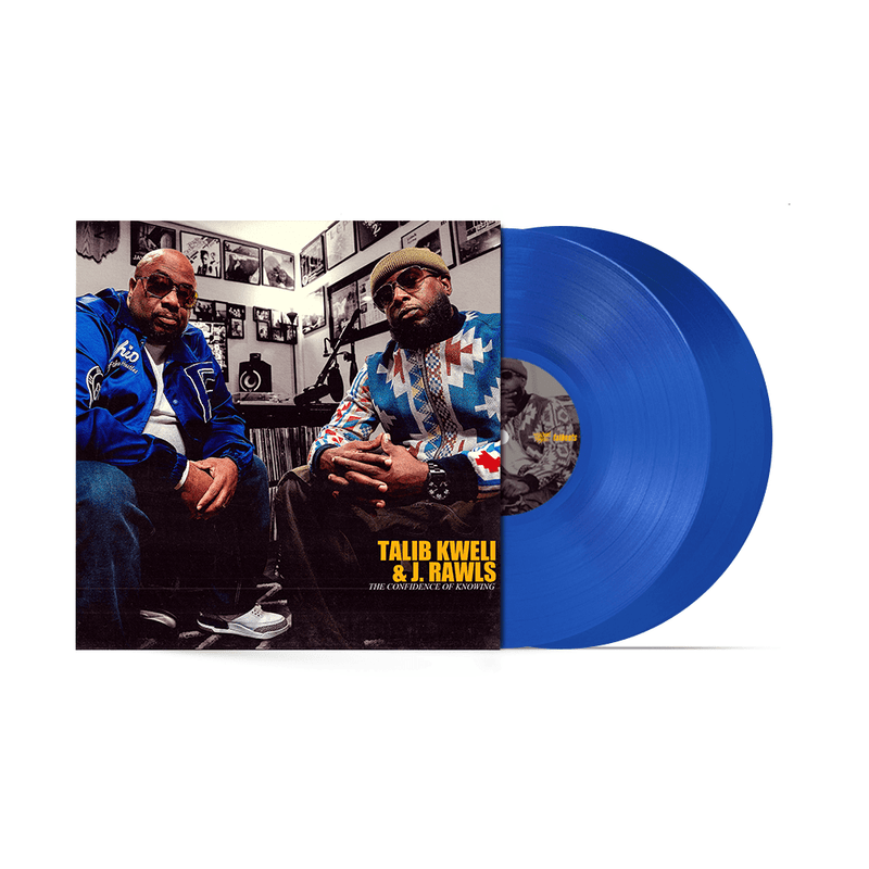 Talib Kweli & J. Rawls - The Confidence Of Knowing (2xLP - Cobalt Blue Vinyl - Fat Beats Exclusive) 2xLP - Cobalt Blue Vinyl - Fat Beats Exclusive Javotti Media