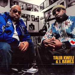 Talib Kweli & J. Rawls - The Confidence Of Knowing (2xLP - Cobalt Blue Vinyl - Fat Beats Exclusive) Javotti Media