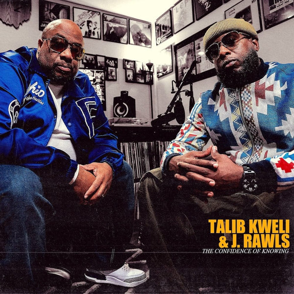 Talib Kweli & J. Rawls - The Confidence Of Knowing (2xLP - Cobalt Blue Vinyl - Fat Beats Exclusive) Javotti Media