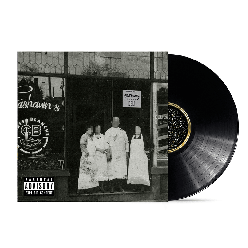 Fashawn - Carte Blanche (LP - Black Ice Vinyl - Fat Beats Exclusive) LP - Black Vinyl Orena Records