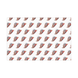 Fat Beats Train Logo Gift Wrapping Paper 30'' x 20'' / Satin Printify