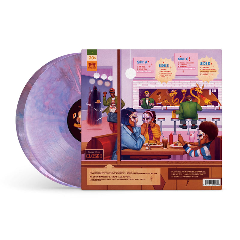 MF DOOM - MM...Food (20th Anniversary Edition) (2XLP - Sweet Tart Vinyl) Rhymesayers