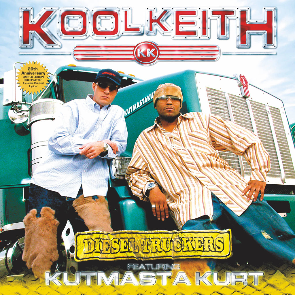 Kool Keith & Kutmasta Kurt - Diesel Truckers (20th Anniversary Edition)  (2xLP - Splatter Vinyl)