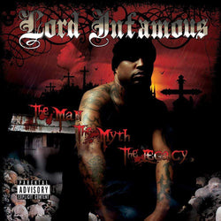 Lord Infamous - The Man, The Myth, The Legacy (Cassette) Black Rain Entertainment