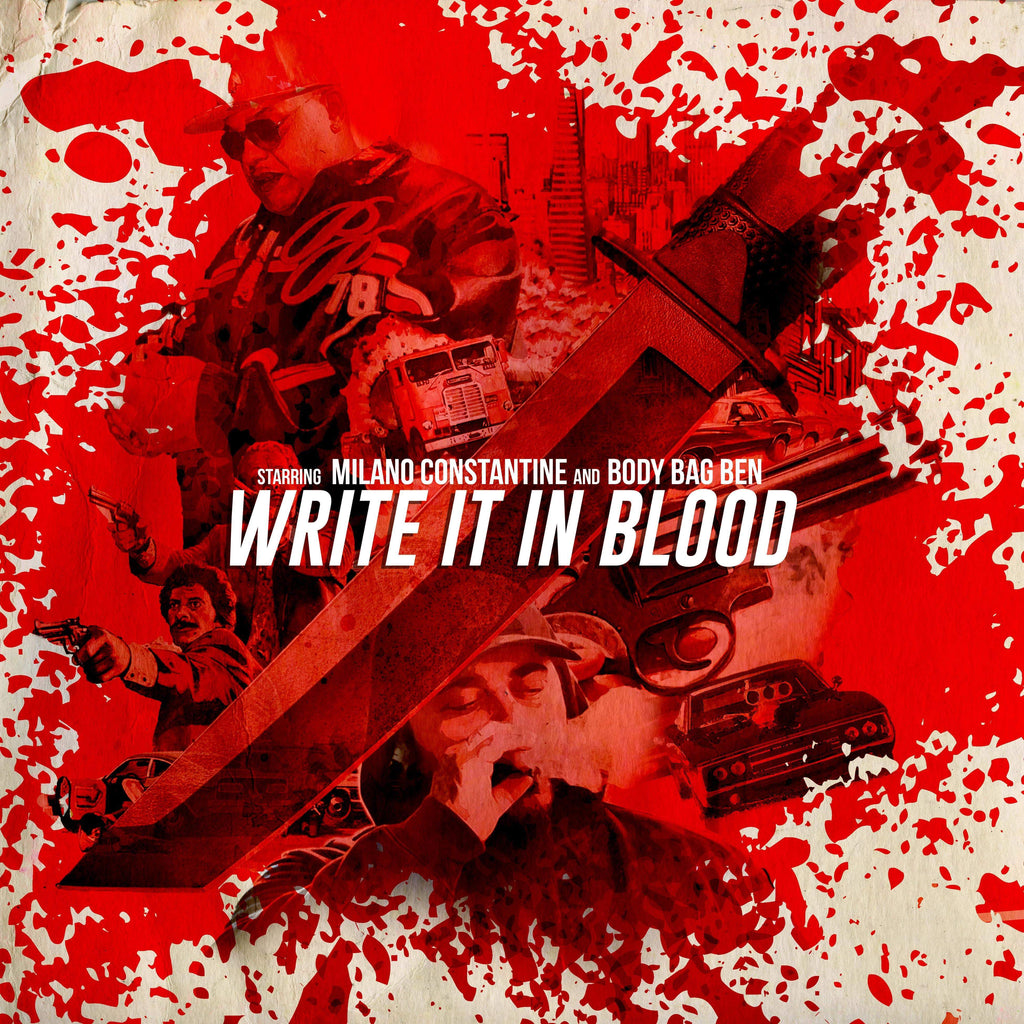 Milano Constantine & Body Bag Ben - Write It In Blood (CD)